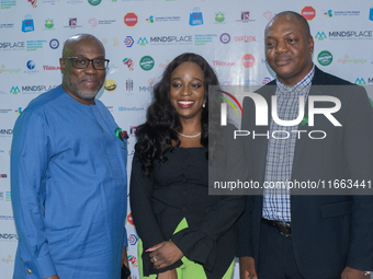 From left to right: Ade Adenuga, Chief Executive Officer of 14nnova Ltd and panelist; Eniola Bello, founder of Mindsplace and convener of th...