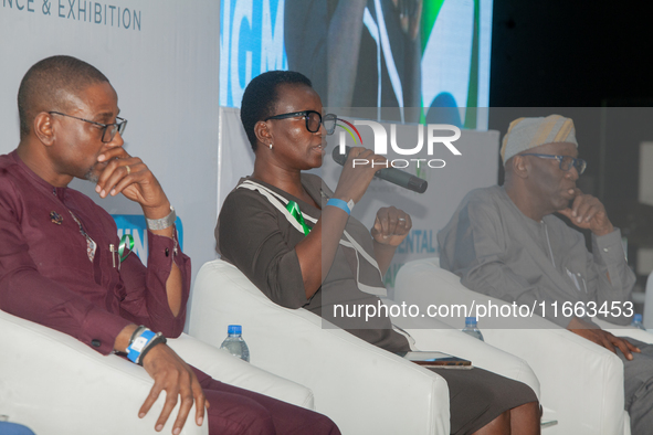 From left to right: Ina Aloywu, Group Director of Digital Transformation at ARM Holdings; Morenikeji Olaniyi-Agboola, Assistant Director of...