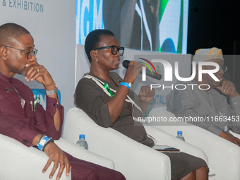 From left to right: Ina Aloywu, Group Director of Digital Transformation at ARM Holdings; Morenikeji Olaniyi-Agboola, Assistant Director of...