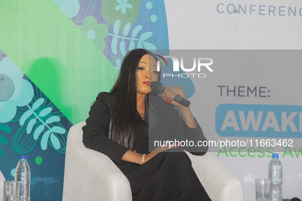 Adedoyin Olukoya speaks on the power of workplace wellness: boosting productivity and performance during the World Mental Health Day Awakeni...