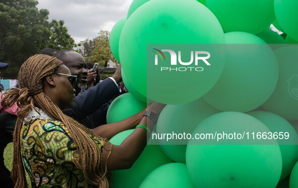 Dr. Olusegun Ogboye, Permanent Secretary, Ministry of Health, Lagos State, and Dr. Gbonjubola Abiri, Consultant Psychiatrist, RediMed Consul...