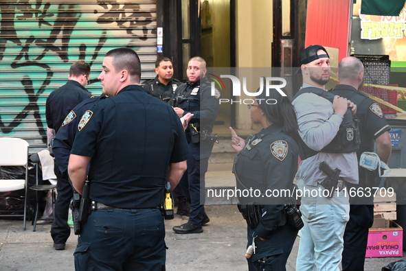 A man is in critical but stable condition after being shot in the head in the Mott Haven section of Bronx, New York, United States, on Octob...