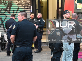 A man is in critical but stable condition after being shot in the head in the Mott Haven section of Bronx, New York, United States, on Octob...