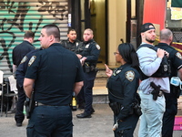 A man is in critical but stable condition after being shot in the head in the Mott Haven section of Bronx, New York, United States, on Octob...