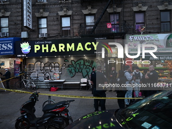 A man is in critical but stable condition after being shot in the head in the Mott Haven section of Bronx, New York, United States, on Octob...