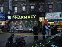 A man is in critical but stable condition after being shot in the head in the Mott Haven section of Bronx, New York, United States, on Octob...