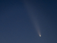 Comet C/2023 A3 Tsuchinshan-ATLAS, discovered in January 2023, approaches Earth and becomes a celestial event. Observations from the Castell...