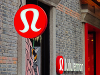 A lululemon store is in Shanghai, China, on October 14, 2024. (