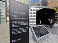 A Mercedes-Benz event takes place in Shanghai, China, on October 14, 2024. (