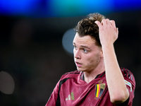 Maxim De Cuyper of Belgium looks on during the UEFA Nations League 2024/25 League A Group A2 match between Italy and Belgium at Stadio Olimp...