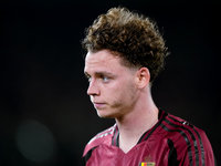 Maxim De Cuyper of Belgium looks on during the UEFA Nations League 2024/25 League A Group A2 match between Italy and Belgium at Stadio Olimp...