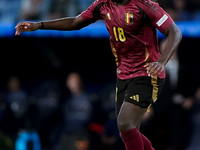 Orel Mangala of Belgium during the UEFA Nations League 2024/25 League A Group A2 match between Italy and Belgium at Stadio Olimpico on Octob...