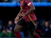 Orel Mangala of Belgium during the UEFA Nations League 2024/25 League A Group A2 match between Italy and Belgium at Stadio Olimpico on Octob...