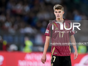 Charles De Ketelaere of Belgium looks on during the UEFA Nations League 2024/25 League A Group A2 match between Italy and Belgium at Stadio...