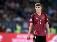 Charles De Ketelaere of Belgium looks on during the UEFA Nations League 2024/25 League A Group A2 match between Italy and Belgium at Stadio...