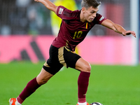 Leonardo Trossard of Belgium during the UEFA Nations League 2024/25 League A Group A2 match between Italy and Belgium at Stadio Olimpico on...