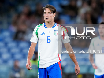 Samuele Ricci of Italy looks on during the UEFA Nations League 2024/25 League A Group A2 match between Italy and Belgium at Stadio Olimpico...