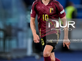 Leonardo Trossard of Belgium during the UEFA Nations League 2024/25 League A Group A2 match between Italy and Belgium at Stadio Olimpico on...