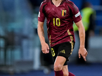 Leonardo Trossard of Belgium during the UEFA Nations League 2024/25 League A Group A2 match between Italy and Belgium at Stadio Olimpico on...