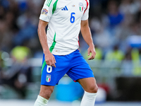 Samuele Ricci of Italy looks on during the UEFA Nations League 2024/25 League A Group A2 match between Italy and Belgium at Stadio Olimpico...