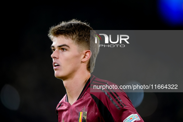 Charles De Ketelaere of Belgium looks on during the UEFA Nations League 2024/25 League A Group A2 match between Italy and Belgium at Stadio...