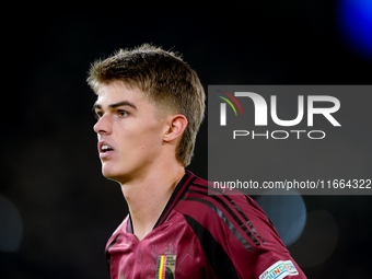 Charles De Ketelaere of Belgium looks on during the UEFA Nations League 2024/25 League A Group A2 match between Italy and Belgium at Stadio...