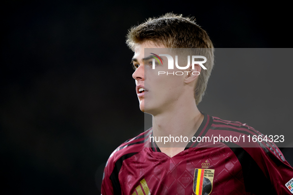 Charles De Ketelaere of Belgium looks on during the UEFA Nations League 2024/25 League A Group A2 match between Italy and Belgium at Stadio...