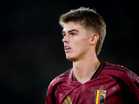 Charles De Ketelaere of Belgium looks on during the UEFA Nations League 2024/25 League A Group A2 match between Italy and Belgium at Stadio...