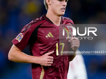 Charles De Ketelaere of Belgium during the UEFA Nations League 2024/25 League A Group A2 match between Italy and Belgium at Stadio Olimpico...