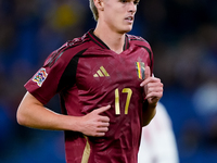 Charles De Ketelaere of Belgium during the UEFA Nations League 2024/25 League A Group A2 match between Italy and Belgium at Stadio Olimpico...