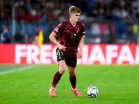 Charles De Ketelaere of Belgium during the UEFA Nations League 2024/25 League A Group A2 match between Italy and Belgium at Stadio Olimpico...