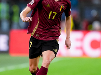 Charles De Ketelaere of Belgium during the UEFA Nations League 2024/25 League A Group A2 match between Italy and Belgium at Stadio Olimpico...