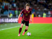 Charles De Ketelaere of Belgium during the UEFA Nations League 2024/25 League A Group A2 match between Italy and Belgium at Stadio Olimpico...