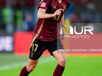 Charles De Ketelaere of Belgium during the UEFA Nations League 2024/25 League A Group A2 match between Italy and Belgium at Stadio Olimpico...