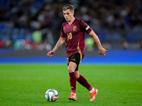 Leonardo Trossard of Belgium during the UEFA Nations League 2024/25 League A Group A2 match between Italy and Belgium at Stadio Olimpico on...