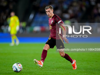 Leonardo Trossard of Belgium during the UEFA Nations League 2024/25 League A Group A2 match between Italy and Belgium at Stadio Olimpico on...