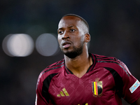 Dodi Lukebakio of Belgium looks on during the UEFA Nations League 2024/25 League A Group A2 match between Italy and Belgium at Stadio Olimpi...