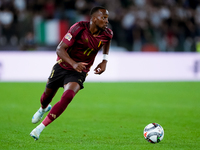 Dodi Lukebakio of Belgium during the UEFA Nations League 2024/25 League A Group A2 match between Italy and Belgium at Stadio Olimpico on Oct...