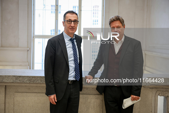 Cem Ozdemir and Dr. Robert Habeck  during the Regional Conference 2024 at the Federal Ministry for Economic Affairs and Climate Action in Be...