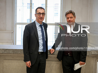 Cem Ozdemir and Dr. Robert Habeck  during the Regional Conference 2024 at the Federal Ministry for Economic Affairs and Climate Action in Be...