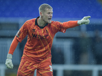 During the FA Cup Fourth Qualifying Round match between Hartlepool United and Brackley Town at Victoria Park in Hartlepool, United Kingdom,...