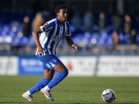 During the FA Cup Fourth Qualifying Round match between Hartlepool United and Brackley Town at Victoria Park in Hartlepool, United Kingdom,...