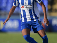 During the FA Cup Fourth Qualifying Round match between Hartlepool United and Brackley Town at Victoria Park in Hartlepool, United Kingdom,...