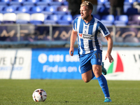 Nicky Featherstone of Hartlepool United participates in the FA Cup Fourth Qualifying Round match between Hartlepool United and Brackley Town...