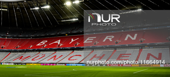 The stadium overview during the match between Germany and the Netherlands at the Allianz Arena for the UEFA Nations League, League phase, Ma...