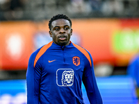 Netherlands player Noah Ohio participates in the match between Netherlands U21 and Sweden U21 at the Goffertstadion for the Qualification EK...