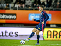 Sweden player Noah Eile participates in the match between Netherlands U21 and Sweden U21 at the Goffertstadion for the Qualification EK 2025...