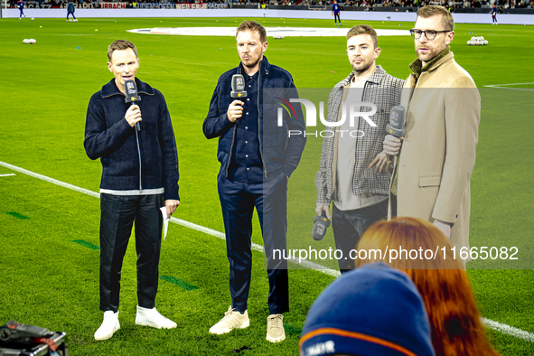 Germany trainer Julian Nagelsmann is present during the match between Germany and the Netherlands at the Allianz Arena for the UEFA Nations...