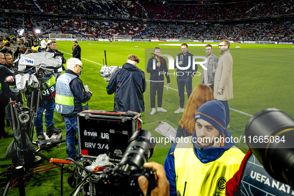 Germany trainer Julian Nagelsmann is present during the match between Germany and the Netherlands at the Allianz Arena for the UEFA Nations...