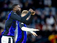 Germany defender Antonio Rudiger plays during the match between Germany and the Netherlands at the Allianz Arena for the UEFA Nations League...